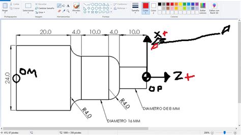 calcular puntos de coordenadas pieza torno cnc|Interpolación Lineal y Circular en Máquinas CNC .